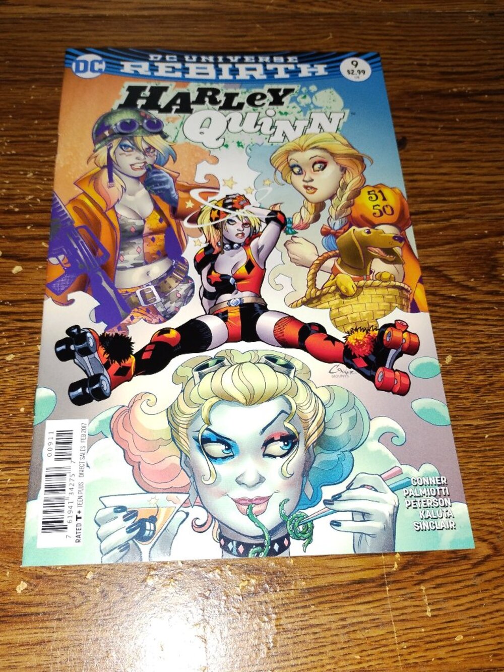 Harley Quinn #9 (DC Comics, 2017) Variant Cover A Rebirth